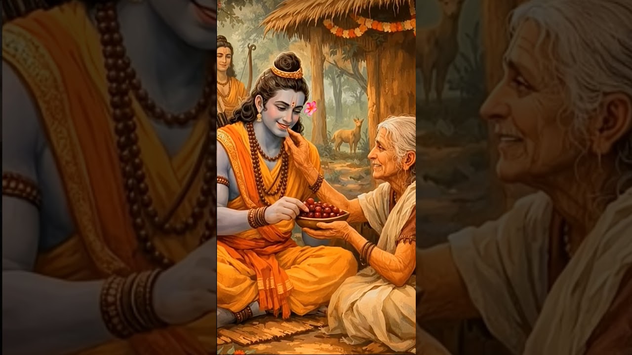 🙏 श्री राम और शबरी की अद्भुत भेंट | सच्ची भक्ति की कहानी | जय श्री राम 🚩