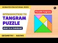What Is A Tangram Introduction To Tangrams Puzzle Fun With Tangrams Part 1 4 TicTacLearn