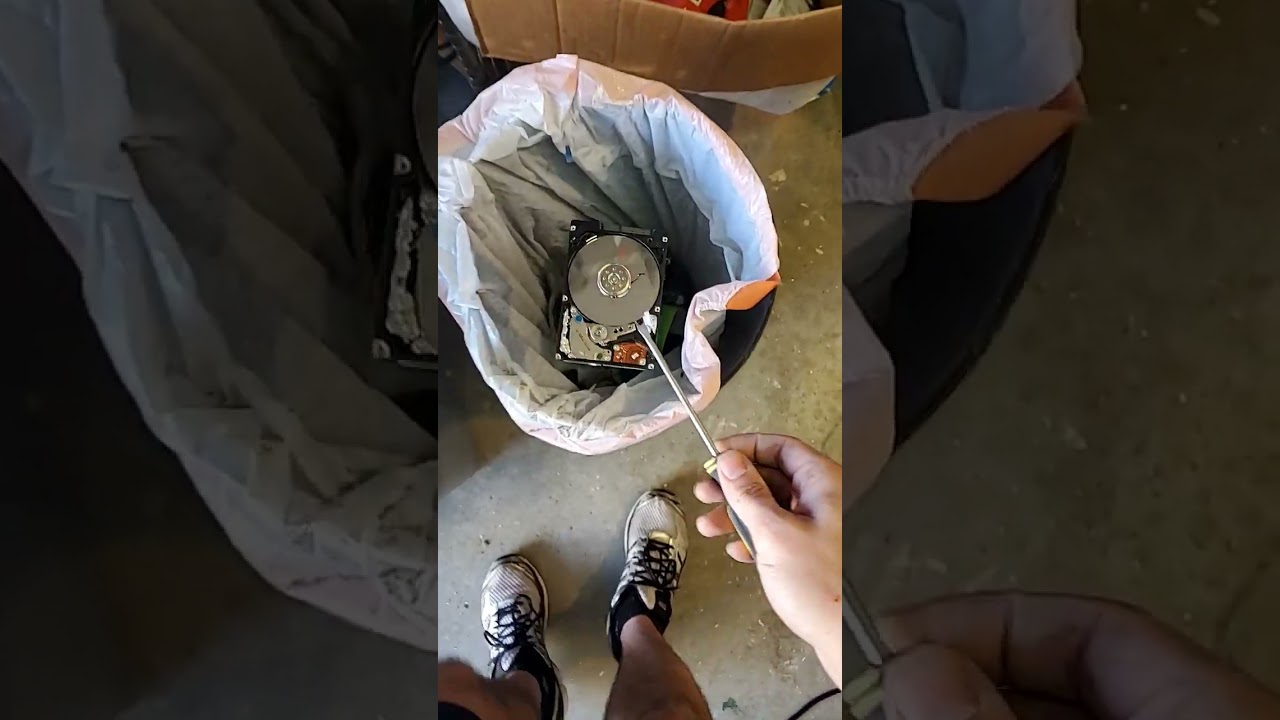 How to completely erase data on hard drive