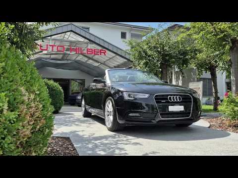 AUDI A5 Cabriolet 2.0 TFSI quattro S-tronic *S line Sport/Plus*-video-15