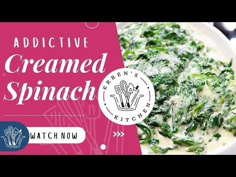 Creamed Spinach Recipe - How To Make Creamed Spinach