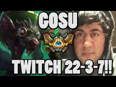 HI IM GOSU TWITCH vs VAYNE | EPIC FINAL | RANKED NA CHALLENGER