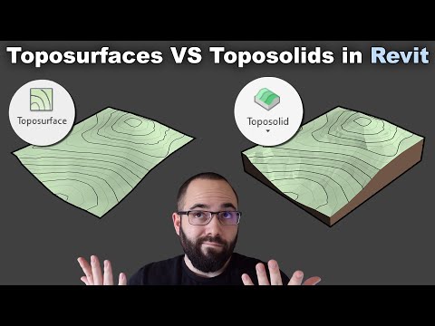 Toposurfaces VS Toposolids in Revit Tutorial