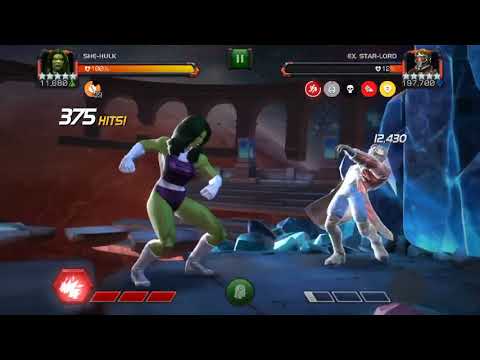 Mcoc Rank 5 She Hulk vs LoL Star lord