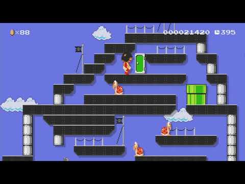 対決!クッパ城 by ARALE - SUPER MARIO MAKER - NO COMMENTARY 1bi