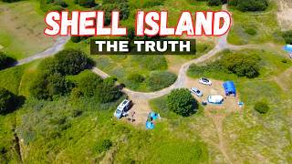 HIDDEN CAMPSITE WALES | Shell Island @vanlifegoodies