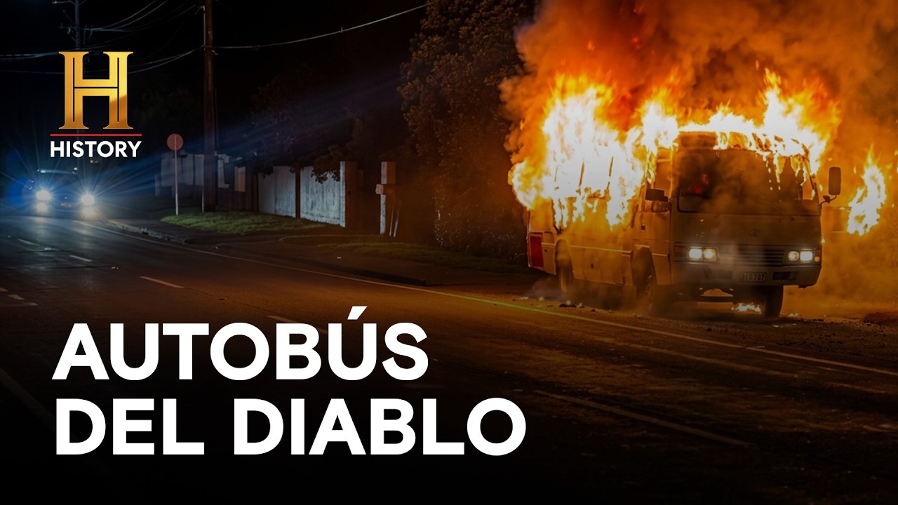 AUTOBÚS DEL DIABLO - Vehículo en llamas - LA EVIDENCIA ESTÁ ENTRE NOSOTROS