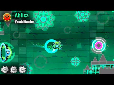 "Ablixa" by PreddHunter (3 coins) | Geometry Dash.