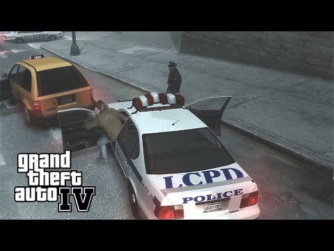 GTA IV Easiest Way To Steal A Cop Car