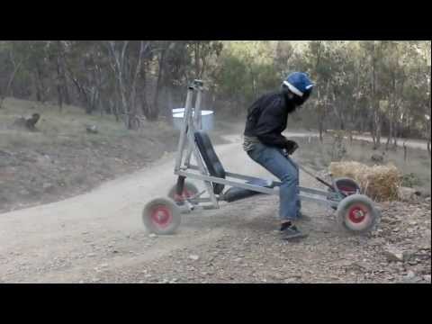 Awesome kart action at Runwide Corner in the final race at Yellow Box