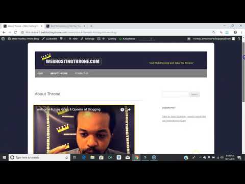 Step 6. How to Create an About Me Page