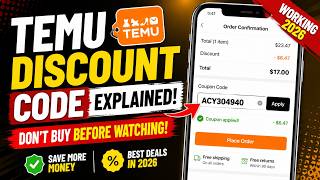 Temu Discount code Explained Don't Buy Before Watching! (2026)