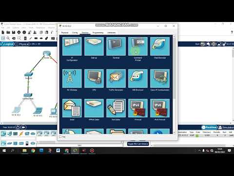 CCNA1 Packet Tracer 9.1.3 - Identifying MAC and IP Address