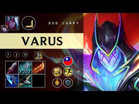 Varus ADC vs Sivir - TW Challenger Patch 26.03