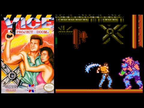 Vice: Project Doom - NES Complete Playthrough #105【Longplays Land】