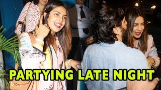 Priyanka Chopra Snapped Partying Late Night With Friends