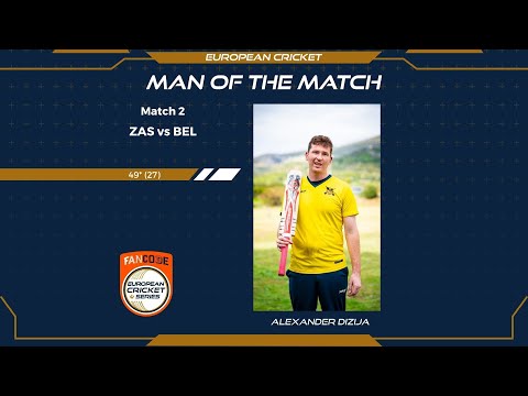 MOM: A.Dizija - ZAS vs BEL | Highlights | FanCode ECS Croatia Day 1 | Croatia 2021