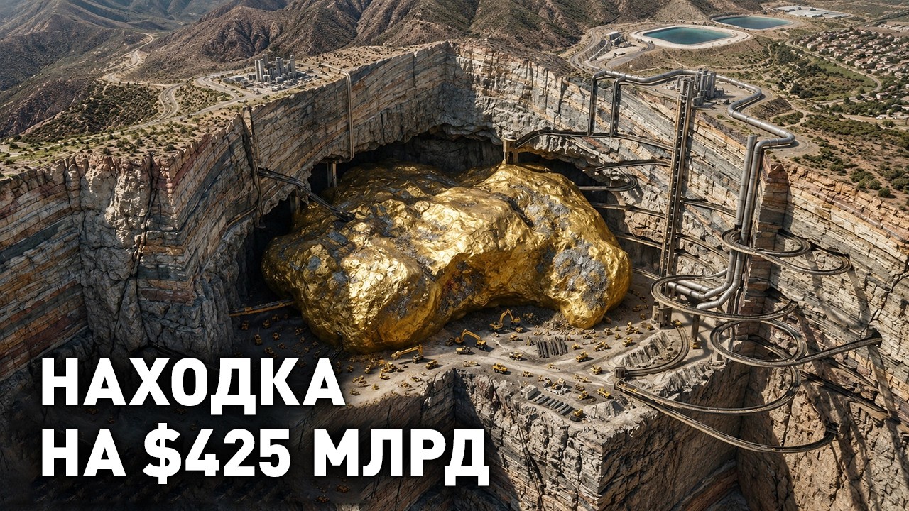 Геологи случайно нашли крупнейшее месторождение золота на Земле!