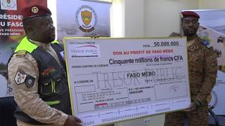 Initiative Faso Mêbo : l'ONASSIM fait un don de 50 millions de francs CFA