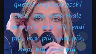 loredana errore ragazza occhi cielo con testo