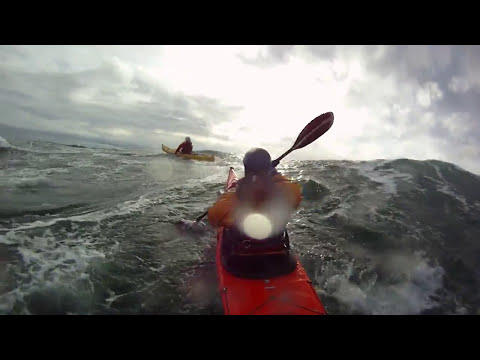 Rough water Tide Race Paddling