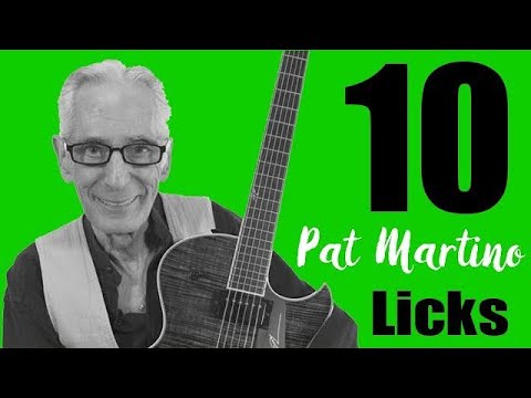10 Pat Martino Guitar Solo Licks With Tabs