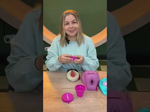 Como introducir y sacar la copa Eureka cup la única copa en el mundo con un tubo de vaciado