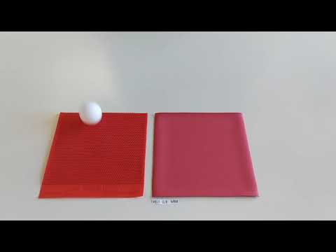 Spinlab Red Sponge with Long Pimple