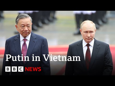 【BBC News】普丁訪北韓後抵達越南 (Vladimir Putin arrives in Vietnam following North Korea visit | BBC News)