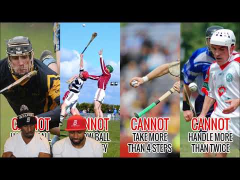 AMERICANS LEARN THE RULES OF HURLING