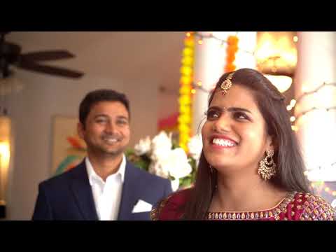 😍 Praneetha+Niranjan Engagement Highlights 💍👫
