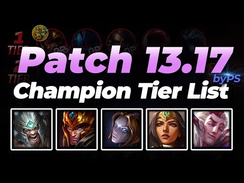 PS Tier List Patch 13.17