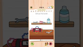 Brain Test 5 Level 8: Defuse the bomb! Walkthrough