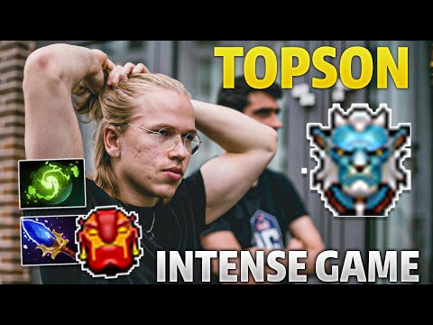 TOPSON Ember Spirit REFRESHER vs 6 Slotted PL - INTENSE BATTLE