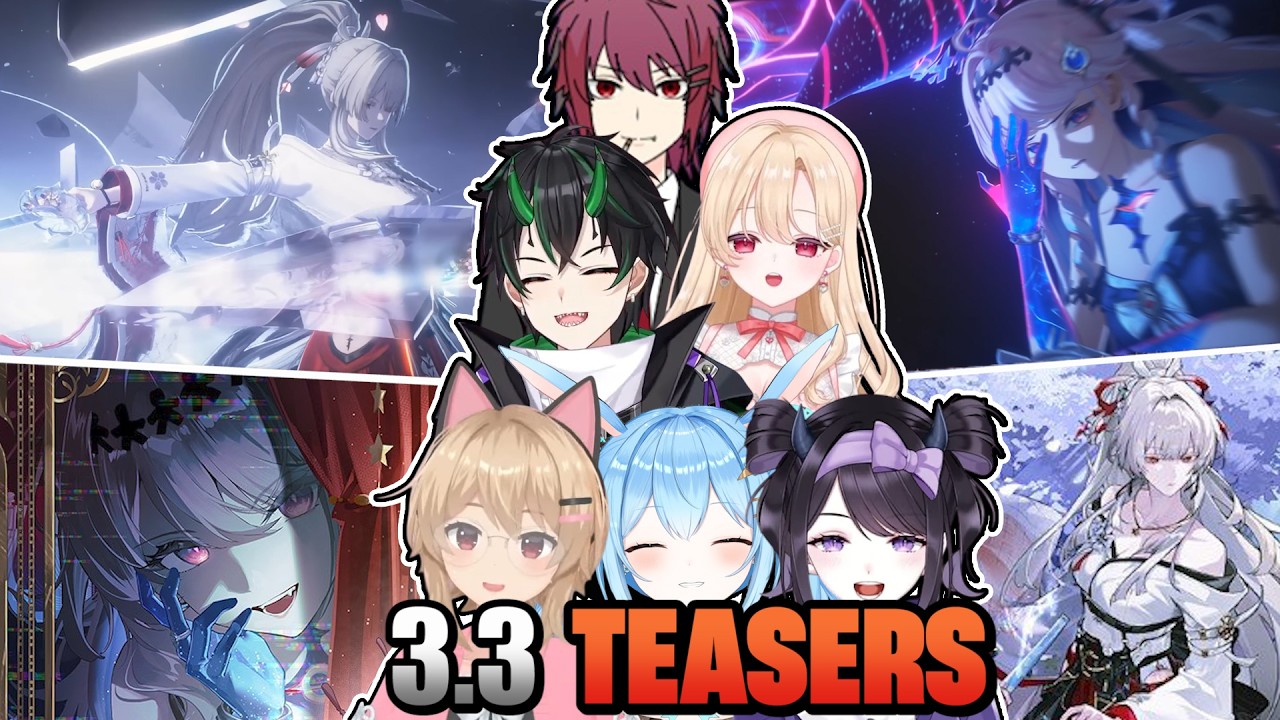 JP Vtubers React to Wuwa Xbox Trailer and 2nd Anniversary Banners [JP Vtubers Reaction ENG Sub]