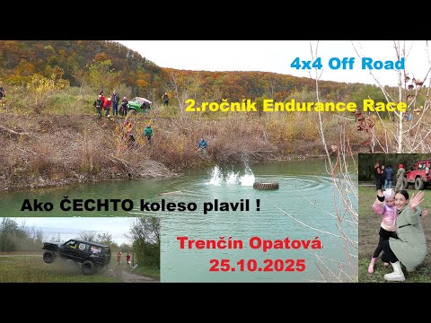 4x4 Off road 2.ročník Endurance Race Trenčín-Opatová 25.10.2025 Nissan Patrol Suzuki Vitara 4K