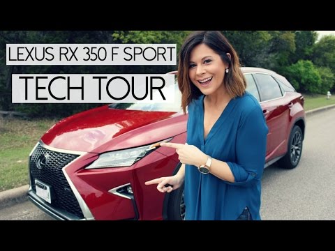 What's In My Car: Tech Tour of Lexus RX 350 F Sport and Lexus Enform
