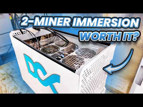 Immersion Mining 1 Year Review - DCX 2 Bitcoin Miner Bitpod