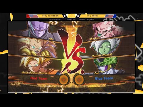 BnB 7 DBFZ - DCB DJ Huoshen Vs. WD Daigon - Dragon Ball FighterZ Winners Finals