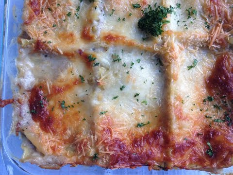 Creamy Spinach Mushroom Lasagna