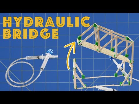 Young Engineers: Hydraulic Bridge - Engineering & STEM Project for Kids