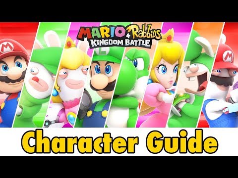 Mario + Rabbids Kingdom Battle Character Guide