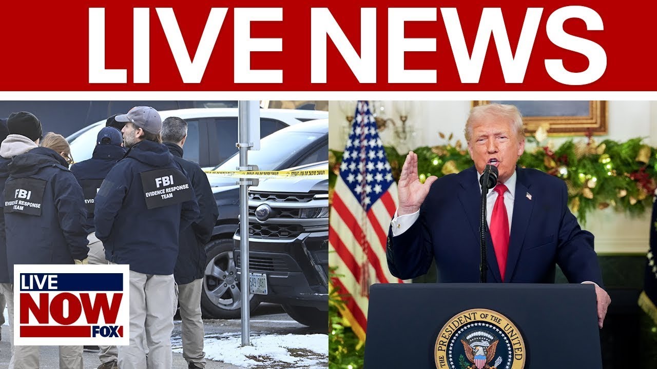 LIVE: Brown University Manhunt day 5, US deadly boat strike, Trump signs new act 6PM ET