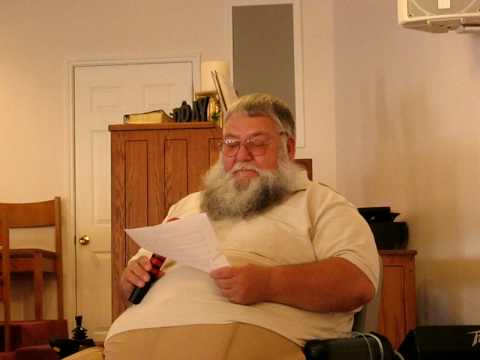 Archie Gilmore singing,  Nov 2, 2008