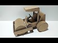 How To Make A Road Roller In Cardboard