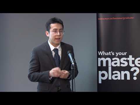 Memorial’s 3MT 2018  – Qiao Kang