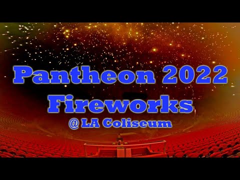 Pantheon 2022 Fireworks