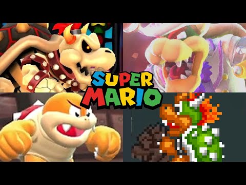 Evolution of Super Mario Series: Secret Final Bosses (1986-2022)