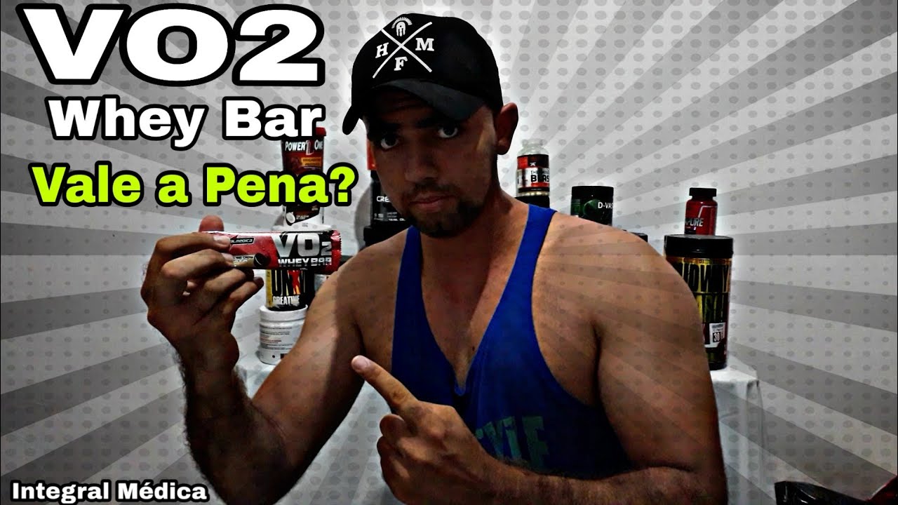 Miniatura da avaliação em vídeo de Barra de Proteína Integralmédica VO2 Protein Bar Cookies & Cream 12 Unidades