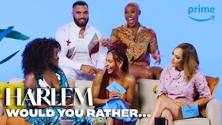  The Cast of Harlem Plays Would You Rather?